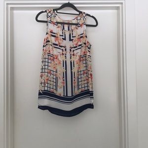 Sleeveless blouse